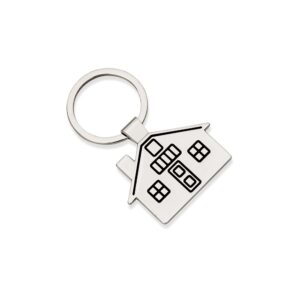 XZ12002-BRI - Chaveiro Metal Casa