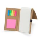 Bloco de Notas com Post-its e Caneta