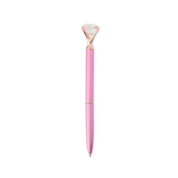Caneta Metal Diamante