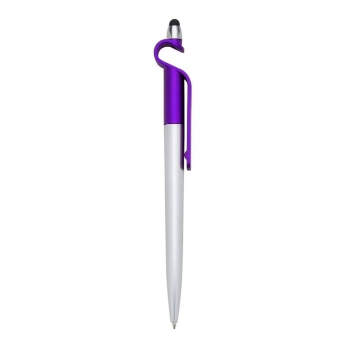 Caneta-Plastica-Touch-com-Suporte-ROXO-12643-1645125470 Caneta Plástica Touch com Suporte