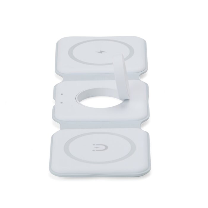 Carregador Sem Fio Magnético Triplo Para Apple