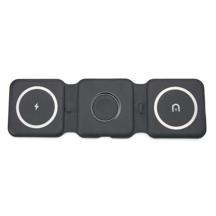 Carregador Sem Fio Magnético Triplo Para Apple