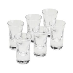 Kit Copo Vidro 30ml 6 Peças