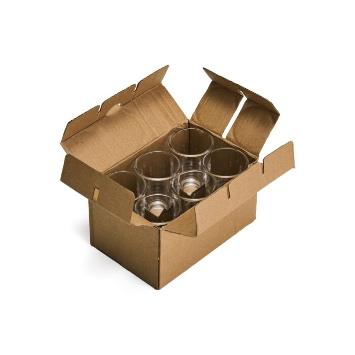 Kit Copo Vidro 50ml 6 Peças