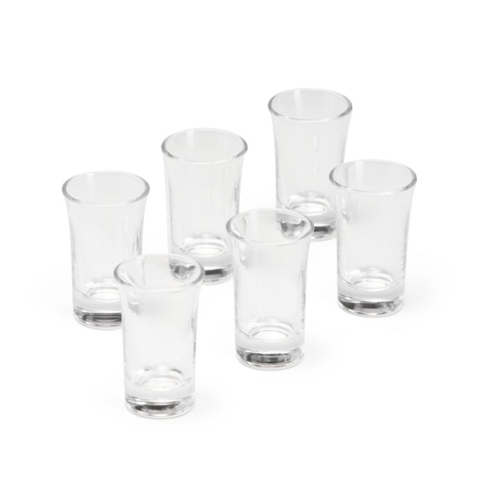 Kit Copo Vidro 50ml 6 Peças
