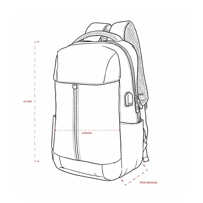 Mochila Poliéster 20L