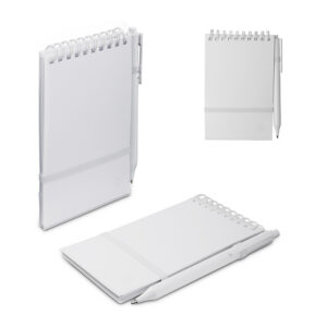 Mini Caderno A6 Capa em PP com caneta - BL028P