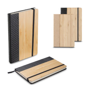 Caderno A5 Capa em Bambu - CAD009