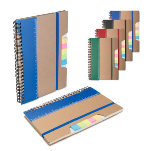 Caderno A5 Capa em Papel Kraft - CAD006