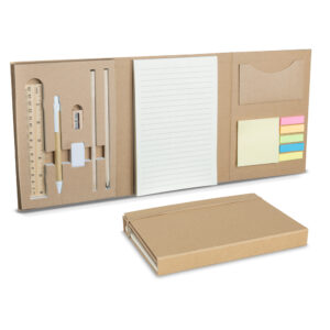 Kit Escritório Capa em Papel Kraft - CJ40035P