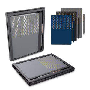 Kit Escritório A5 Capa em PU e Caneta Metalica - CAD450