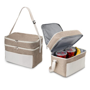 Bolsa Térmica em algodão e Juta sintética (24x30x20cm) - BT211P