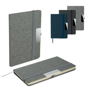 Caderno A5 com capa RPET - CAD150S